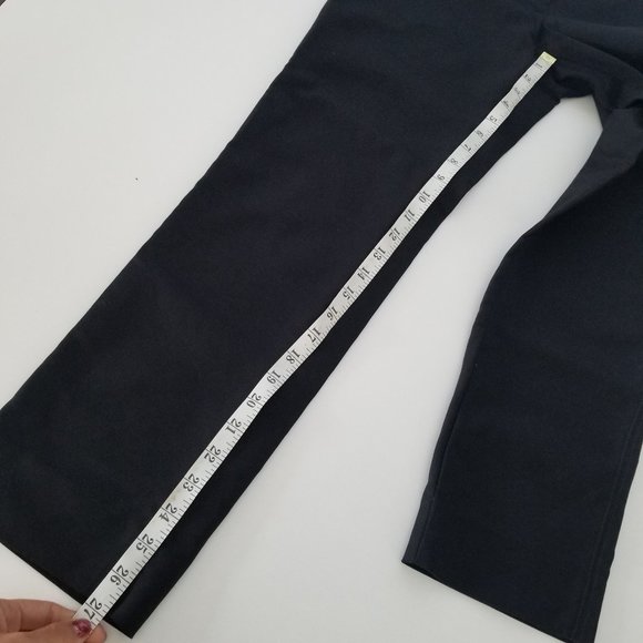 WHBM Black Comfort Stretch Slim Ankle Pant Size 2R - Picture 9 of 12